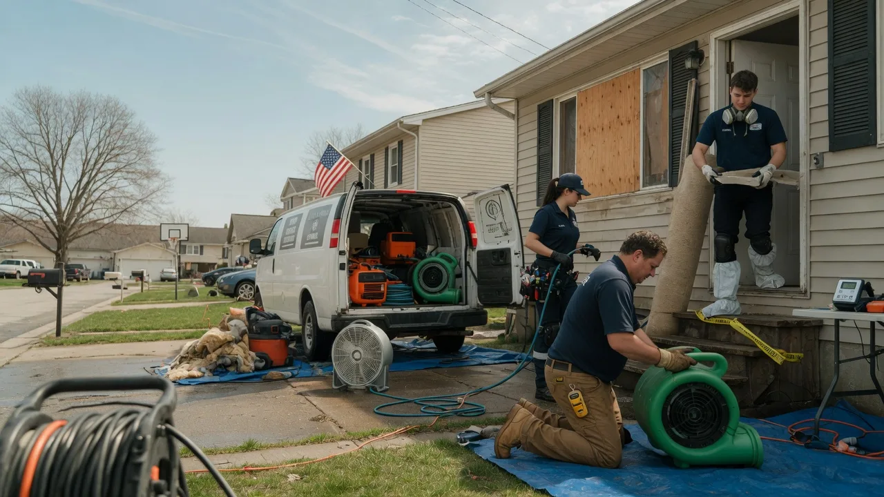 Water Damage Restoration in Chillicothe, IA near me
